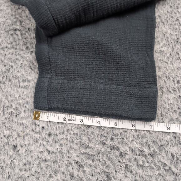 Madewell Pants Women Small Black Classiccore Preppy Minimalist Crop Leg Pull On - Picture 9 of 10